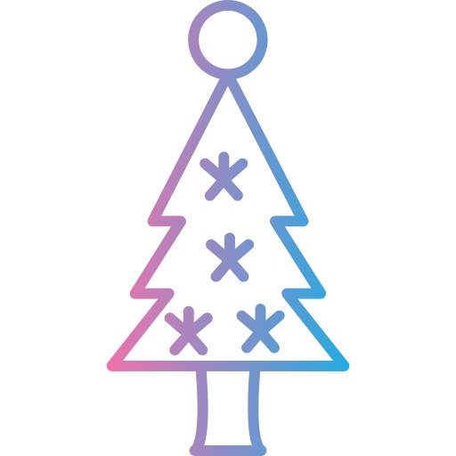 weihnachtsbaum Generic gradient outline icon