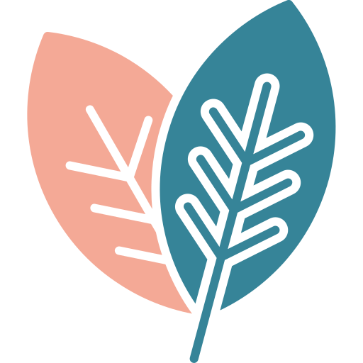 열대 잎 Generic color fill icon