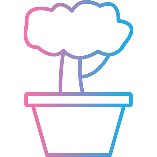 bonsai Generic gradient outline icon