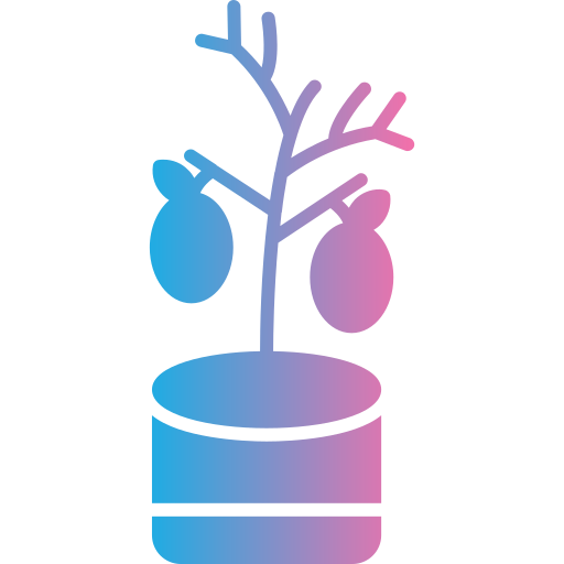 drzewo cytrynowe Generic gradient fill ikona