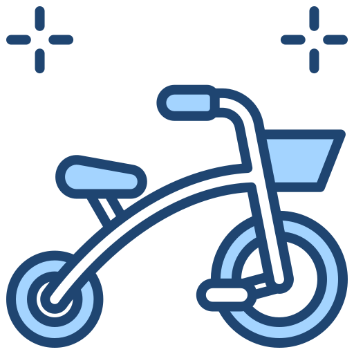 rower dla dziecka Generic color lineal-color ikona