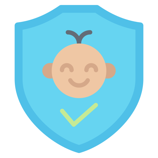 Baby safety Generic color fill icon