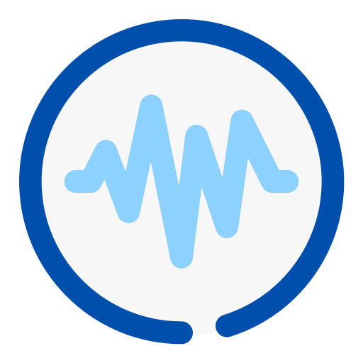 Audio waves Generic color lineal-color icon