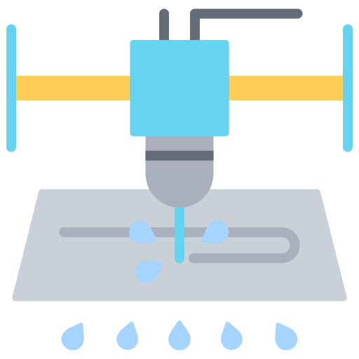 Water jet Generic color fill icon