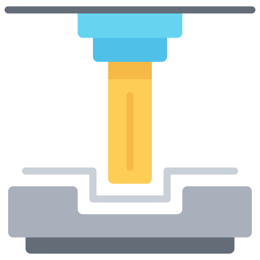 Stamping Generic color fill icon