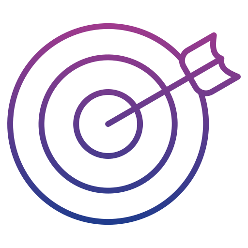 Target Generic gradient outline icon