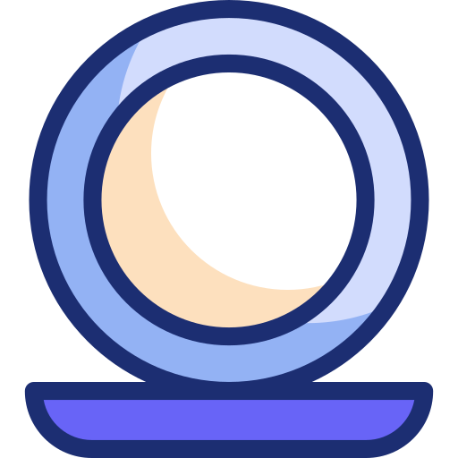 specchio Basic Accent Lineal Color icona
