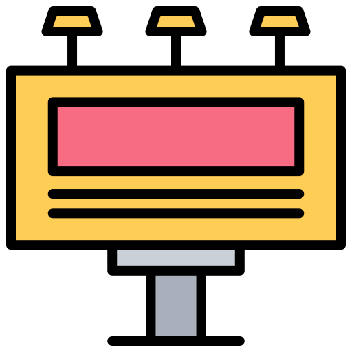 ビルボード Generic color lineal-color icon