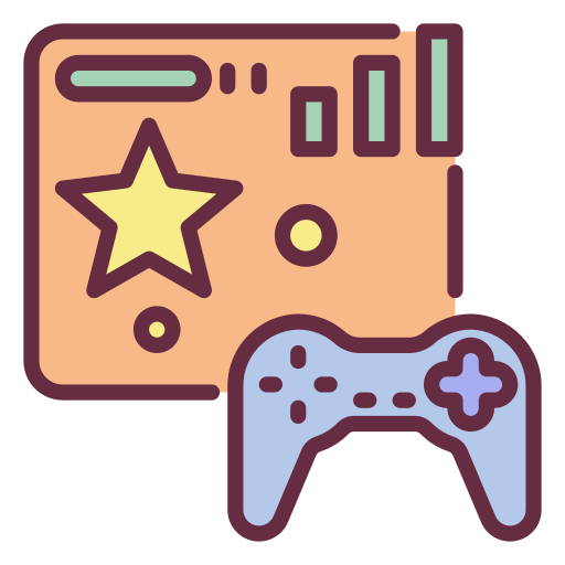 Online game Generic color lineal-color icon