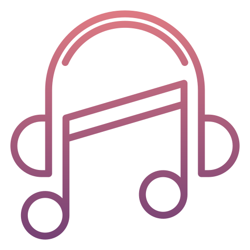 musik Generic gradient outline icon