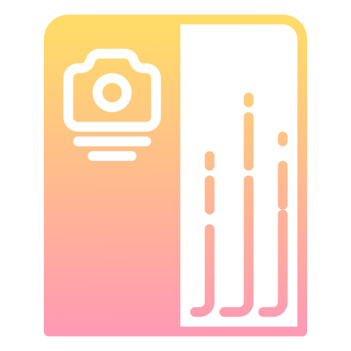 Photo booth Generic gradient fill icon