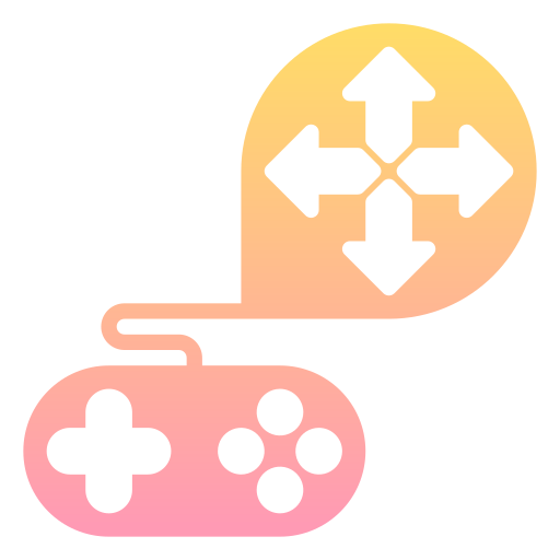 ゲームコントローラ Generic gradient fill icon