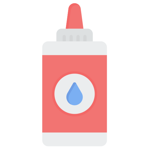 pegamento líquido Generic color fill icono