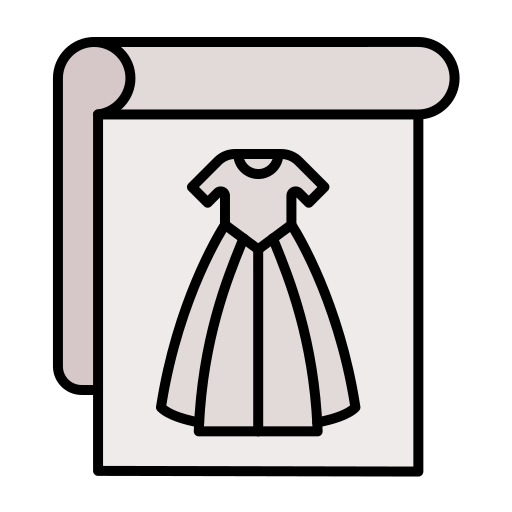 vestito Generic color lineal-color icona