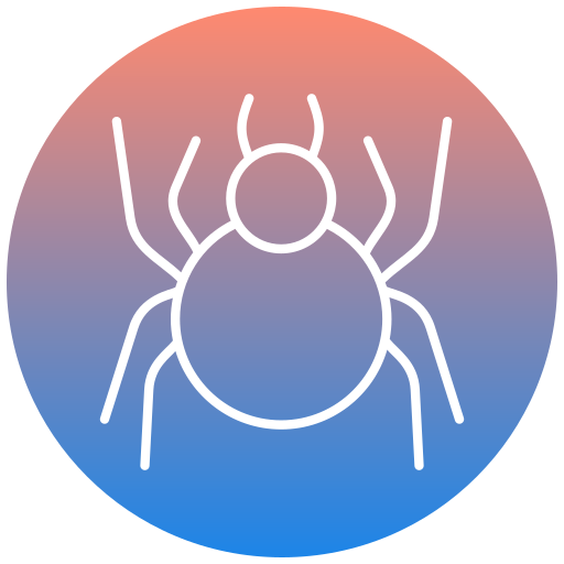 Spider Generic gradient fill icon