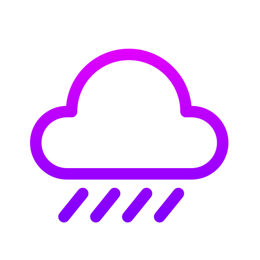 lluvia Generic gradient outline icono