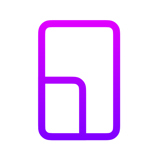 redimensionar Generic gradient outline icono