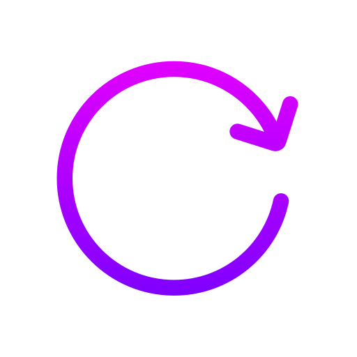 girar Generic gradient outline icono