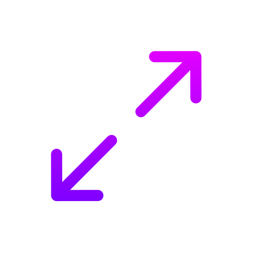 Две стрелки Generic gradient outline иконка