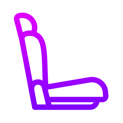 Seat Generic gradient outline icon
