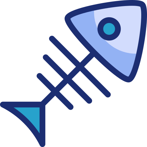 魚の骨 Basic Accent Lineal Color icon