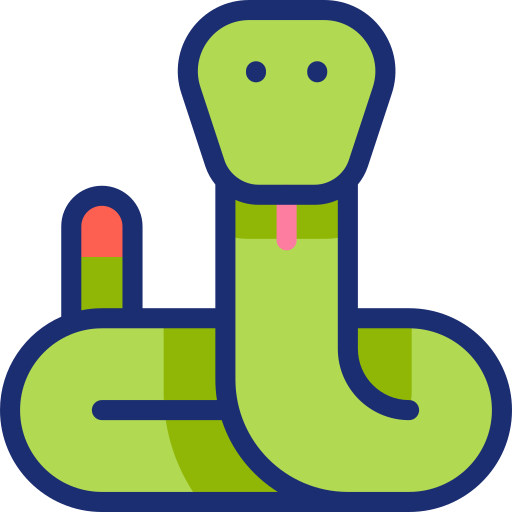 뱀 Basic Accent Lineal Color icon