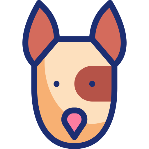hund Basic Accent Lineal Color icon