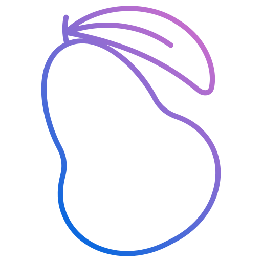 Papaya Generic gradient outline icon