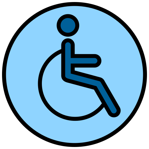 gehandicapt Generic color lineal-color icoon
