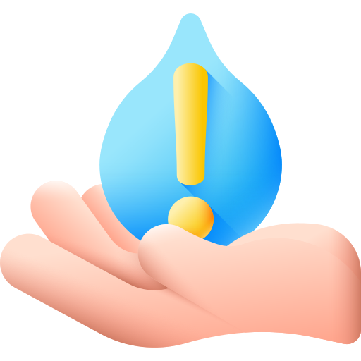 Water shortage 3D Color icon