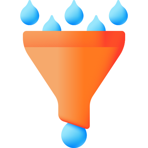 Funnel 3D Color icon