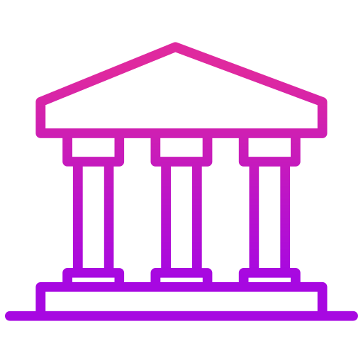 museum Generic gradient outline icon