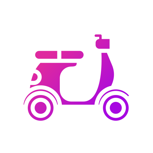 scooter Generic gradient fill icoon
