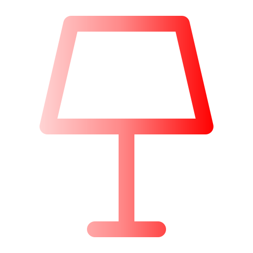 lámparas Generic gradient outline icono