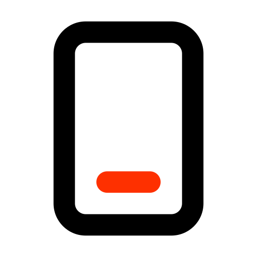 telefono Generic color outline icona