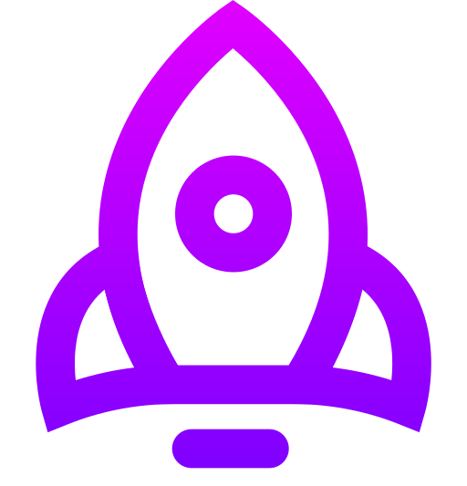 Rocket Generic gradient outline icon