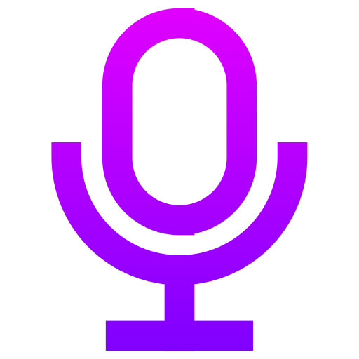 microfono Generic gradient outline icona