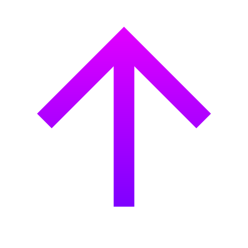 上矢印 Generic gradient outline icon