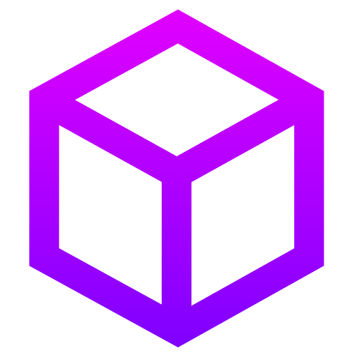 cube Generic gradient outline Icône