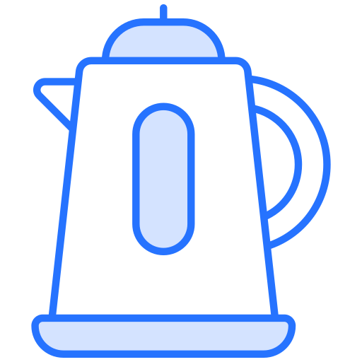 Electric kettle Generic color lineal-color icon