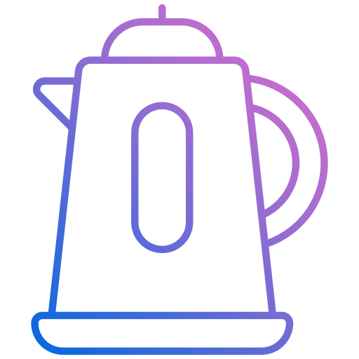 Electric kettle Generic gradient outline icon