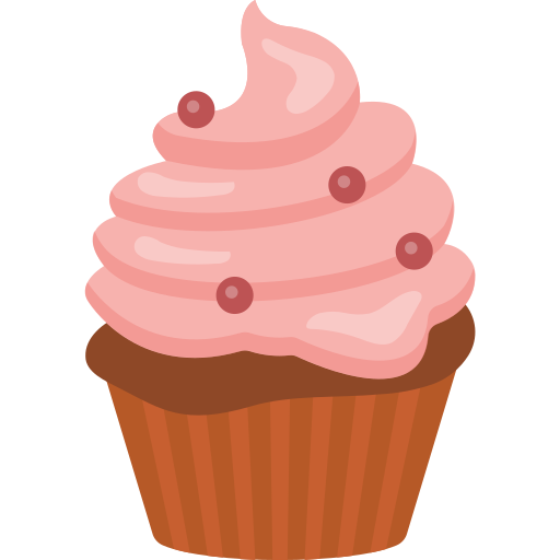 cupcake Generic color fill icona