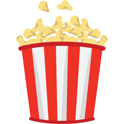 popcorn Generic color fill icona