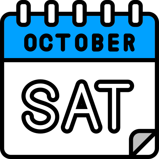 October Generic color lineal-color icon