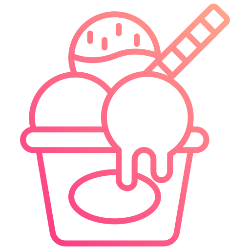 Ice cream Generic gradient outline icon