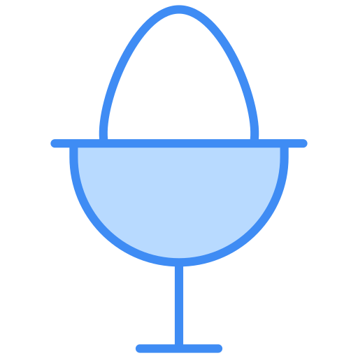 Вареное яйцо Generic color lineal-color иконка
