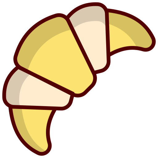croissant Generic color lineal-color Ícone