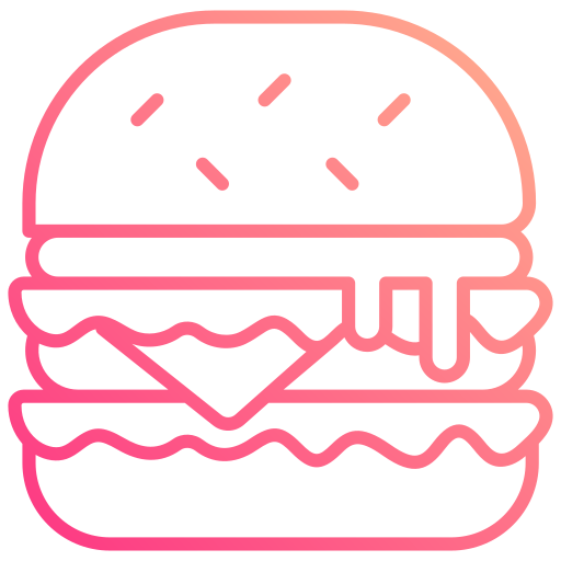 hamburger Generic gradient outline icoon