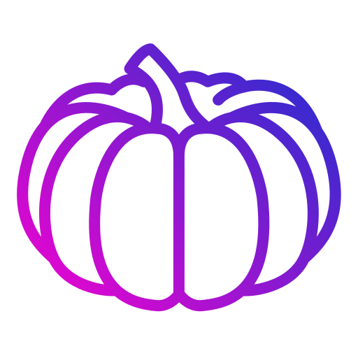 calabaza Generic gradient outline icono