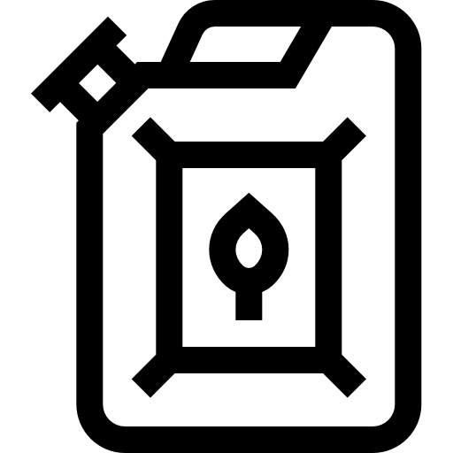 Биотопливо Basic Straight Lineal иконка